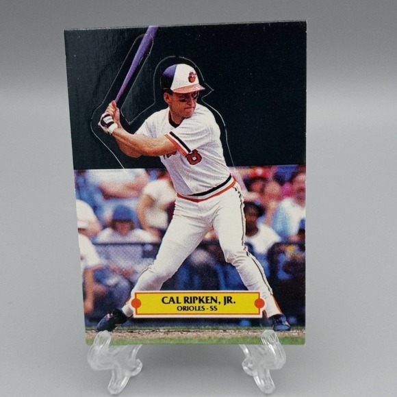 Cal Ripken Jr. 1987 Donruss/Leaf Pop-Up Baseball Card - Picture 1 of 2
